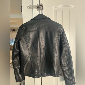 Topshop leather jacket